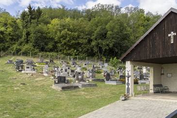 A falu temetje